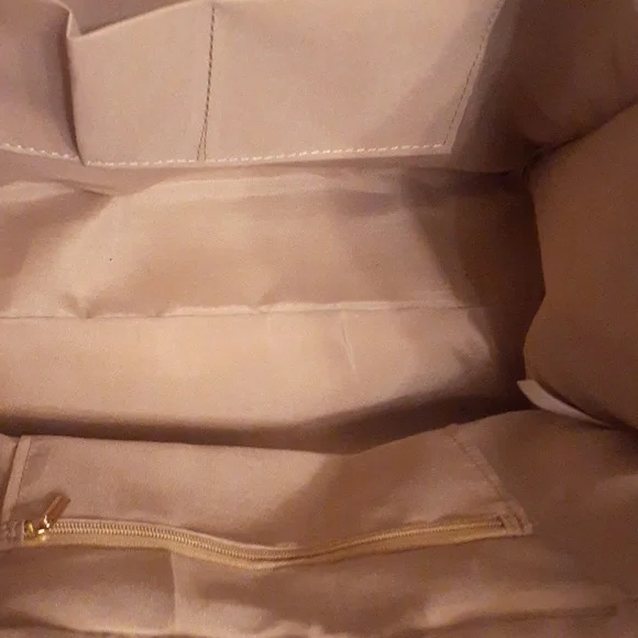 Brown leopard print handbag with sequins and faux leather, Brand New. - Picture 5 of 7